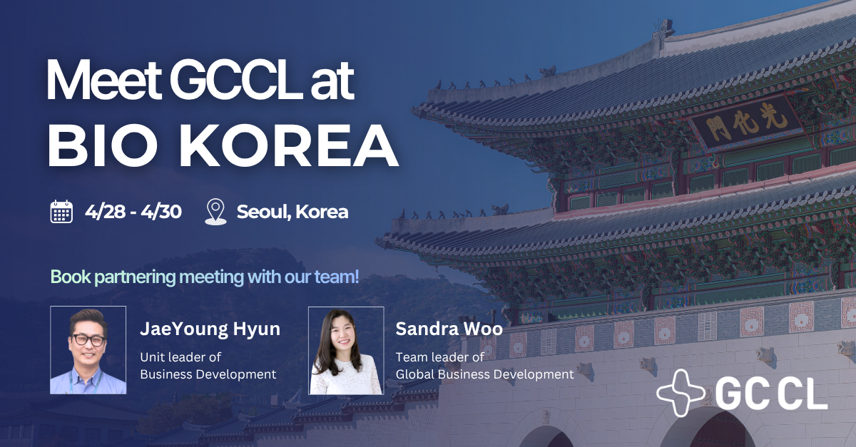 Meet us at BIO KOREA 2026