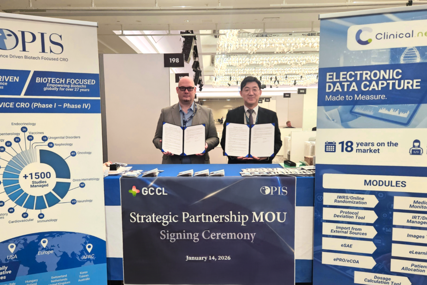 GCCL and OPIS Announce Strategic Collaboration to Advance Global Clinical Trial Capabilities